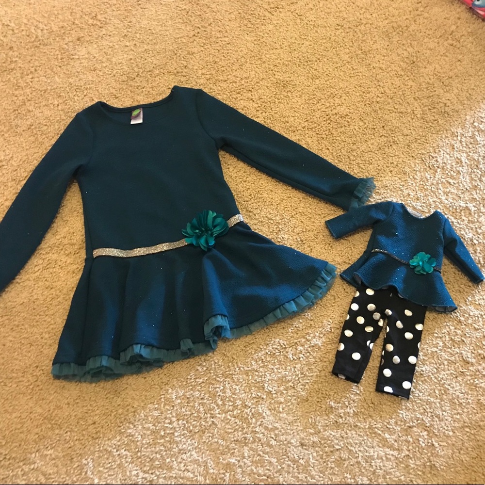 Dollie & Me Dressy Tunic Top -Girls 7